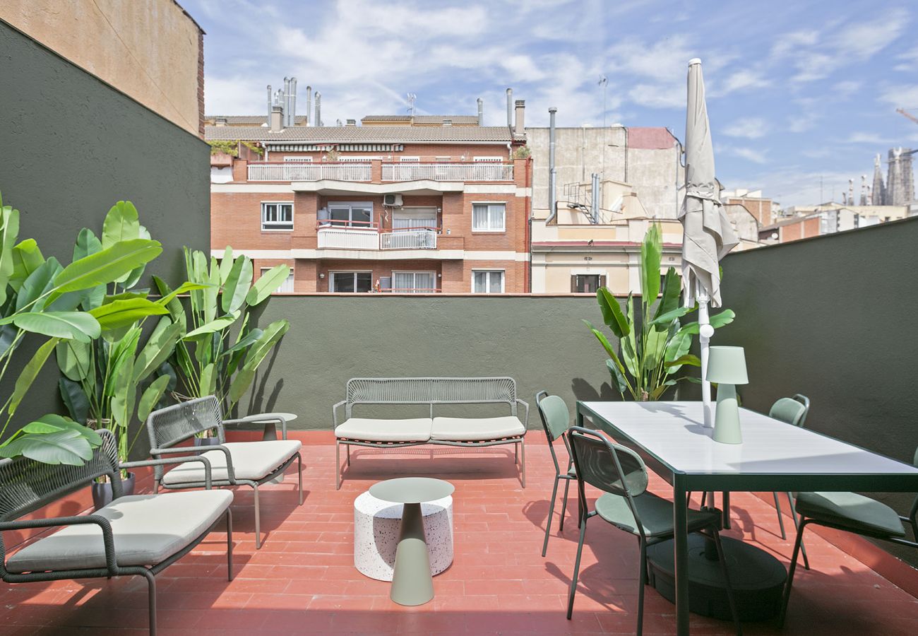 Ferienwohnung in Barcelona - OLA LIVING CONSELL DE CENT 9