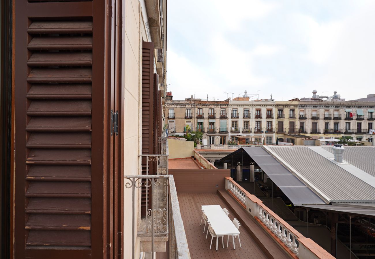 Ferienwohnung in Barcelona - OLA LIVING BOQUERIA 4