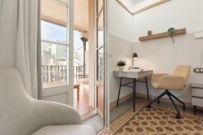 Alquiler por habitaciones en Barcelona - Casa Consell de Cent Doble Suite Terraza